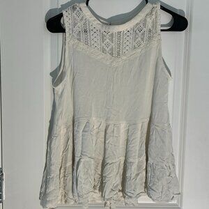 Maurices Lace Sleeveless Blouse